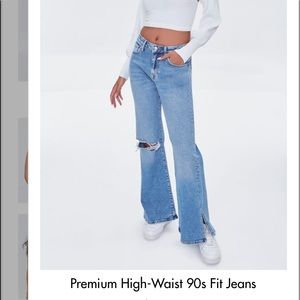 Forever 21 Flare 90s Fit Jeans